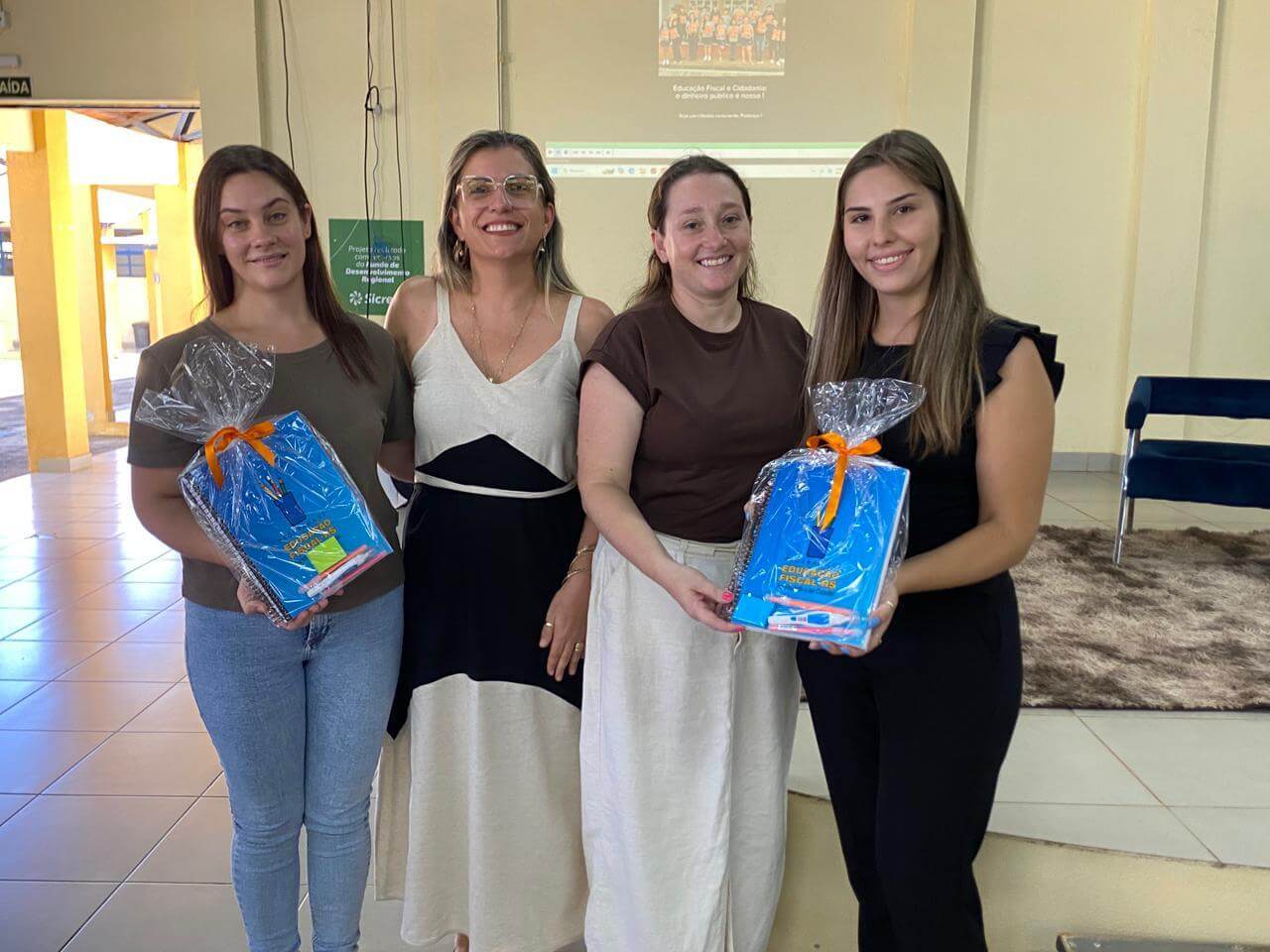 Capa GMEF de Seberi realiza sensibilização do Programa Municipal de Educação Fiscal e Nota Fiscal Gaúcha