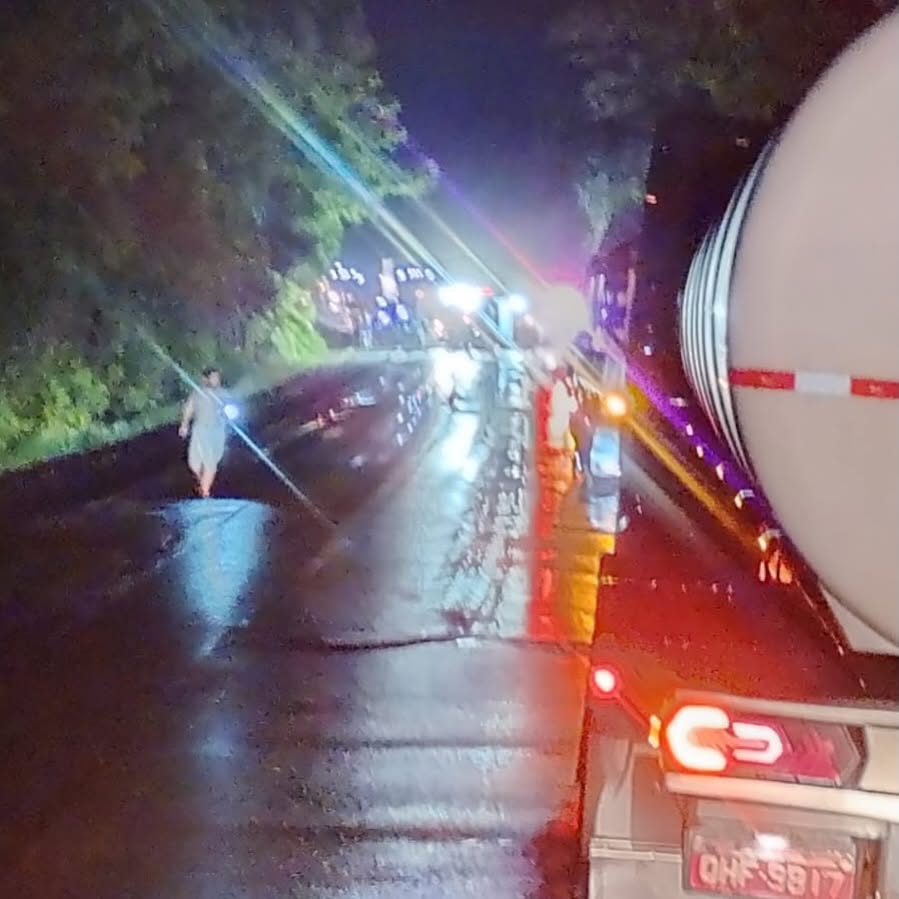 Capa Acidente grave com colisão causou a morte de uma mulher na BR-386 em Seberi