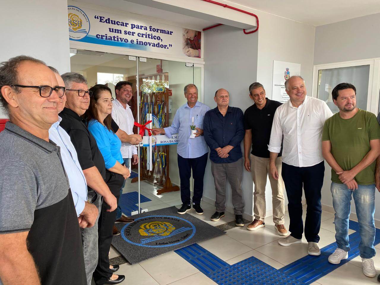 Capa Seberi inaugura nova estrutura da Escola Rosa da Silva Braga na Linha Nova