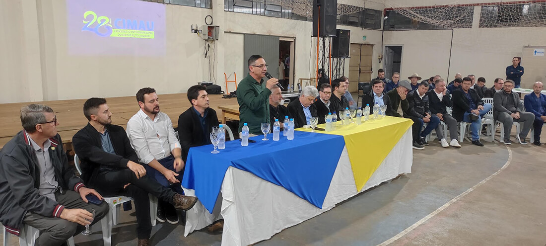 Capa Lideranças reforçam mobilização pela Rodovia da Integração Mercosul em encontro do CIMAU