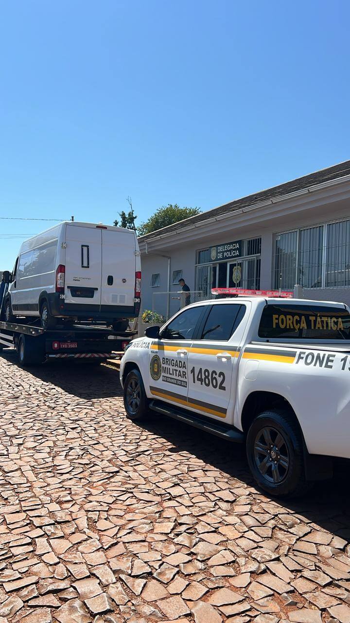 Capa Veículo furtado/roubado é recuperado pela Brigada Militar em Seberi