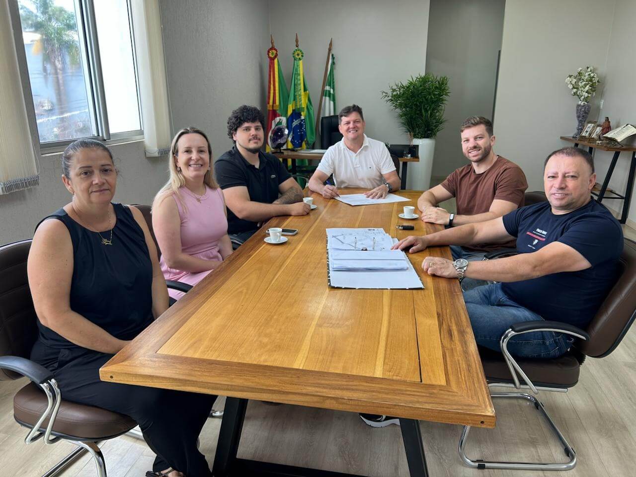 Capa Prefeitura de Seberi autoriza início de obra de pavimentação no Loteamento Prado