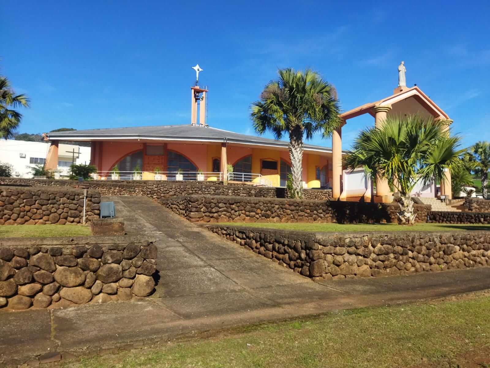 Capa Igreja Matriz de Pinhal segue em reforma há um ano e dois meses com etapas já executadas