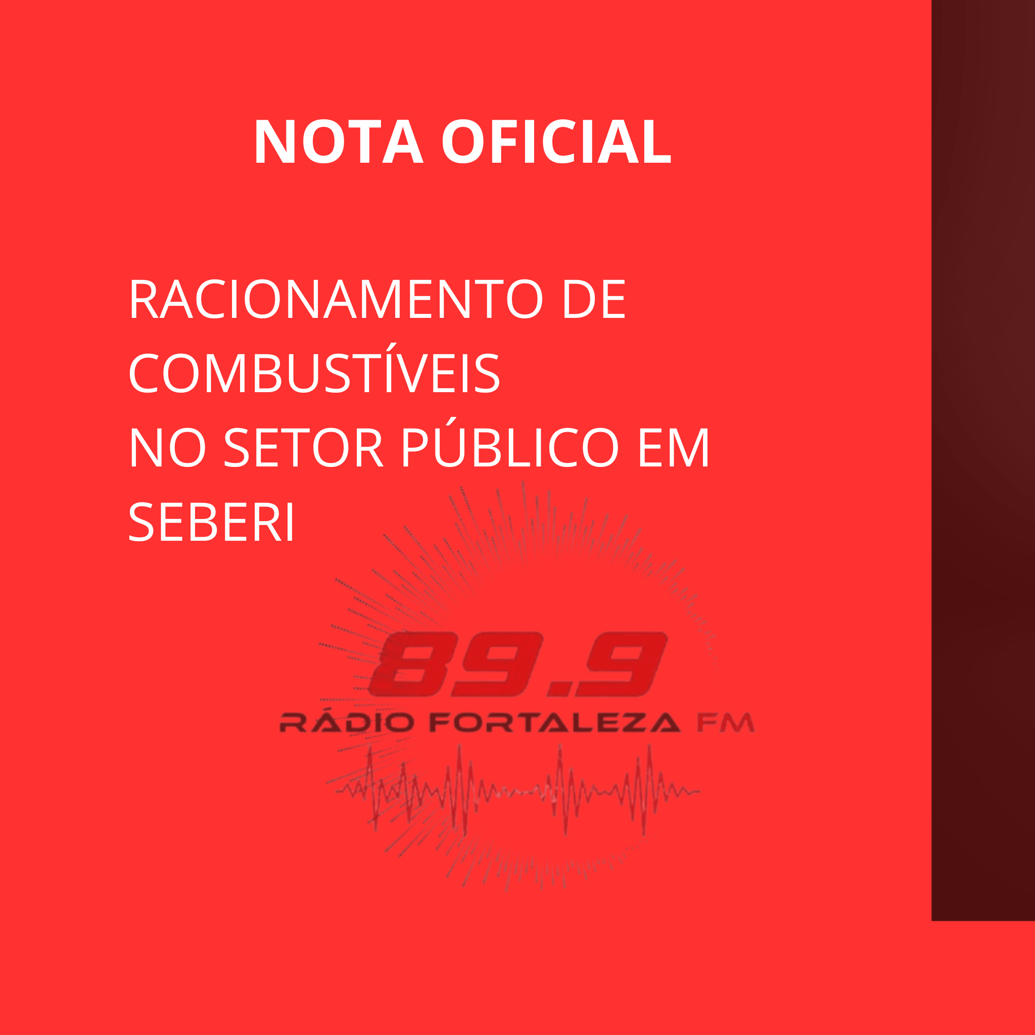 Capa Prefeitura de Seberi emite nota sobre racionamento de combustíveis no setor público